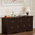 Brown 5 Drawer Dresser K411