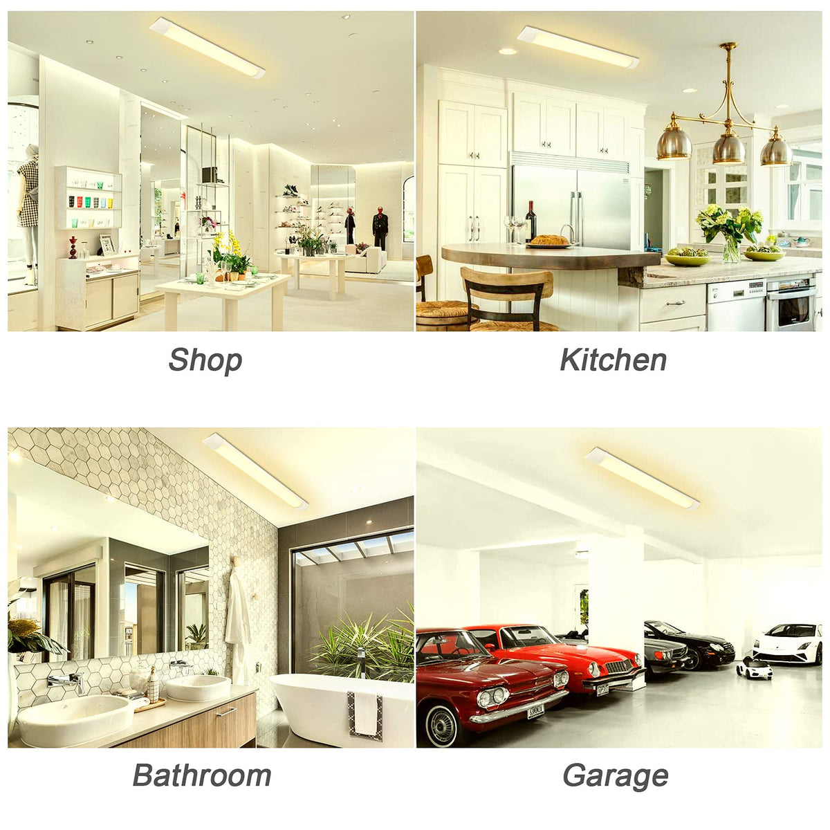 20W 2ft LED Tube Light 1500lm 3000K Neutral White S60785