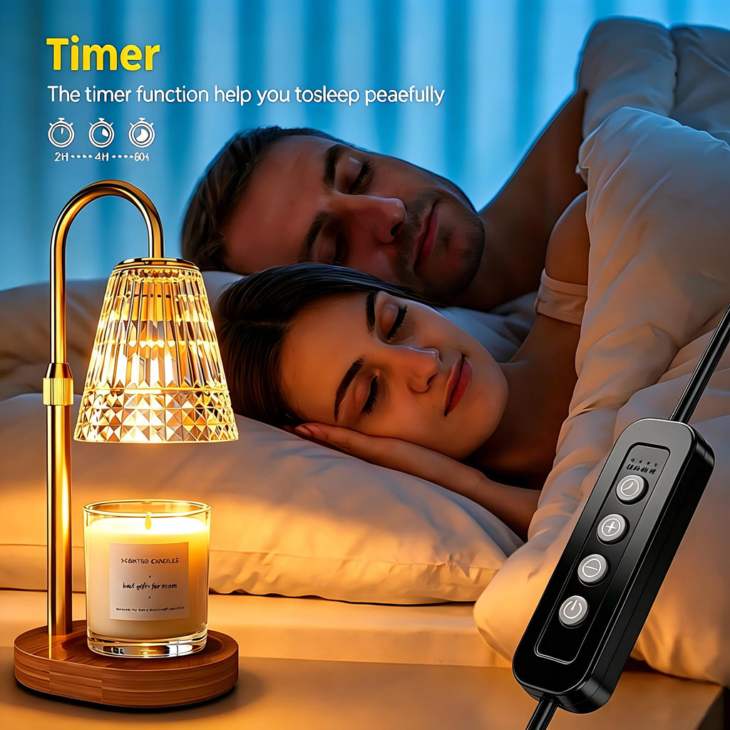 Candle Warmer Lamp with Timer & Dimmer B2307