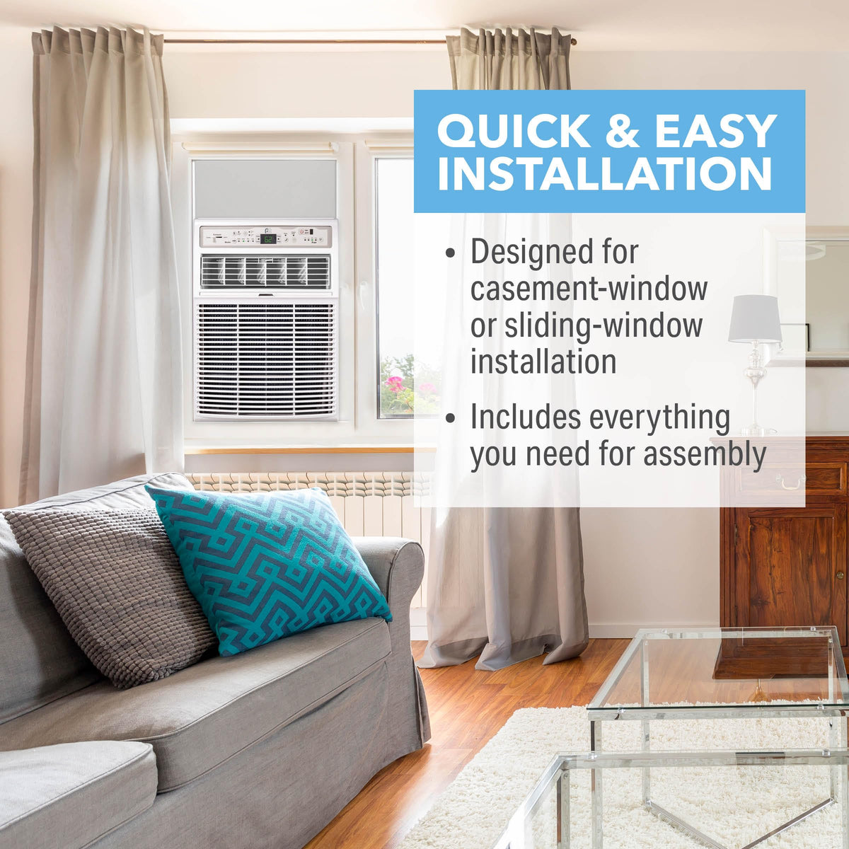 10,000 BTU Casement Window Air Conditioner V726