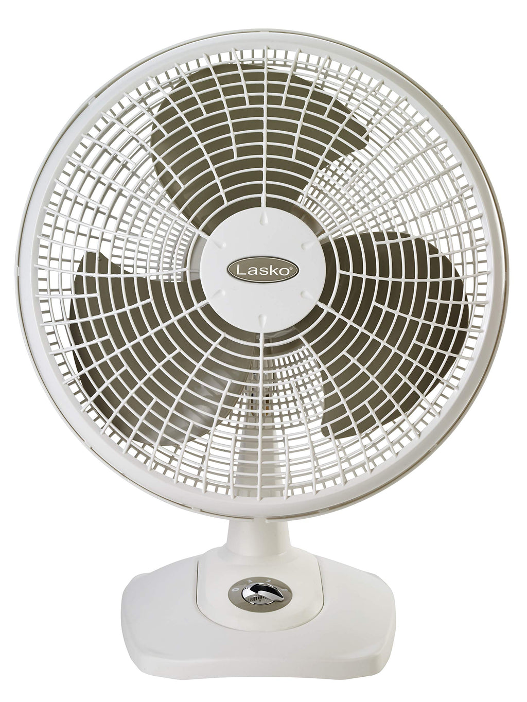 16" Oscillating Portable Table Fan with 3 Speeds, White V98796