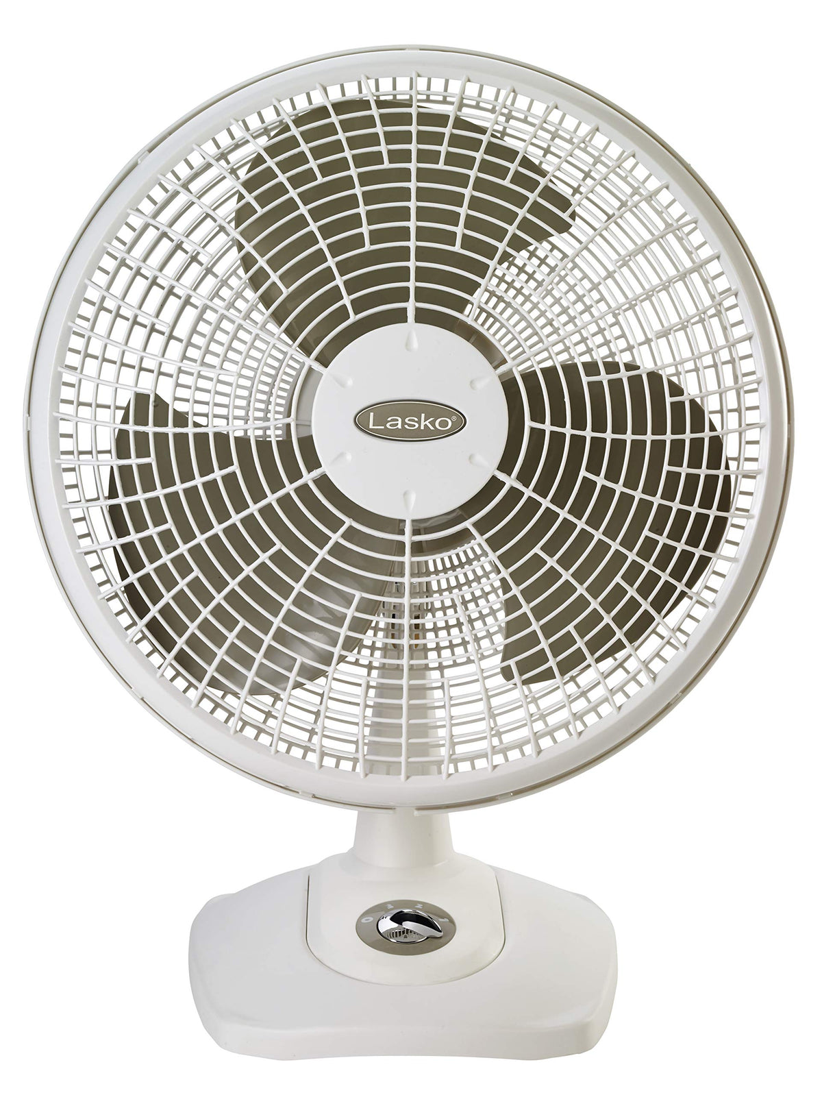 16" Oscillating Portable Table Fan with 3 Speeds, White V98796