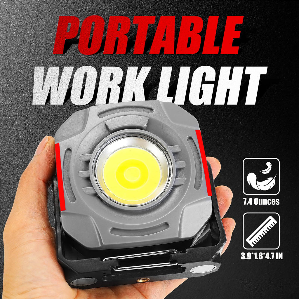 Magnetic Rechargeable Job Site Light with Hook G108