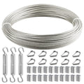 1/8 Inch 120FT Stainless Steel Wire Rope O78682