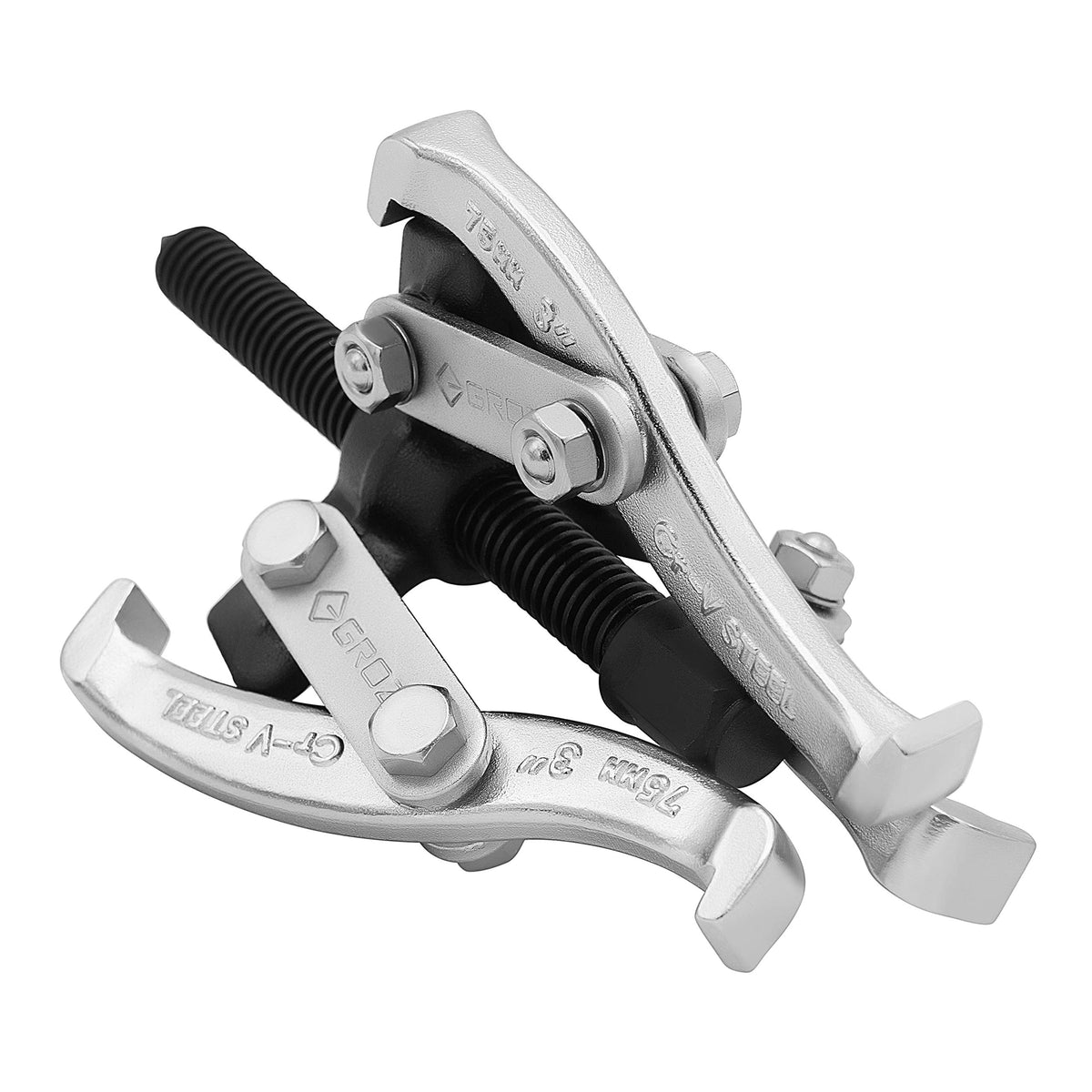 3-Jaw Gear Puller, 3 Inch Max Reach, 3-Ton Safe Working Load N31101