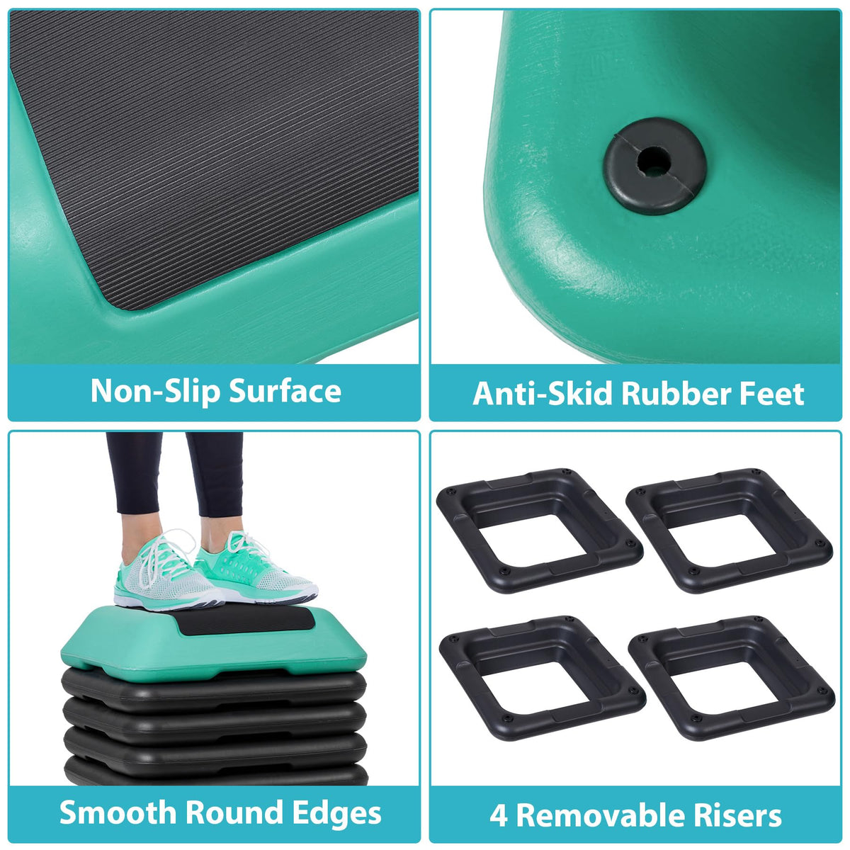 Adjustable Height Aerobic Step Platform L4257