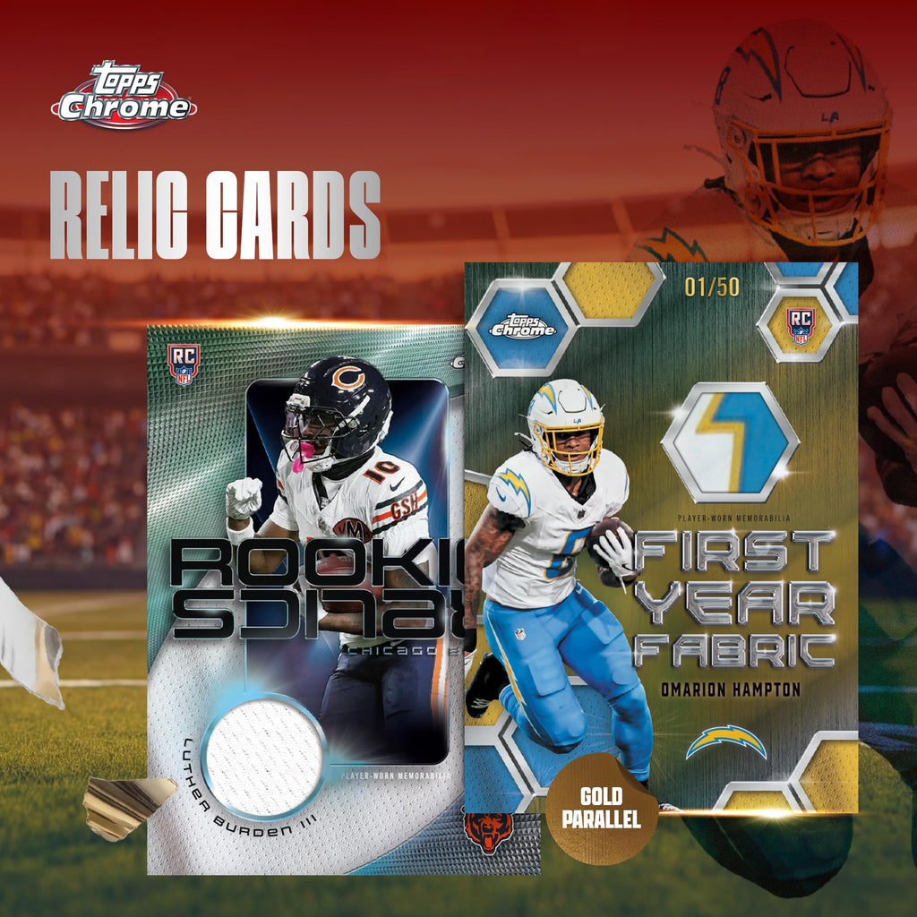 2025 Topps Chrome NFL Football Mega Box J704108