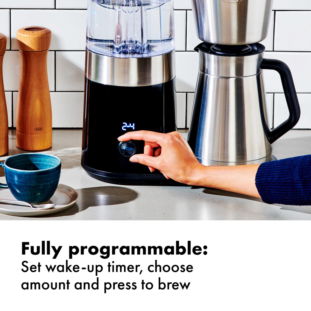 9-Cup Stainless Steel Drip Coffee Maker W674548