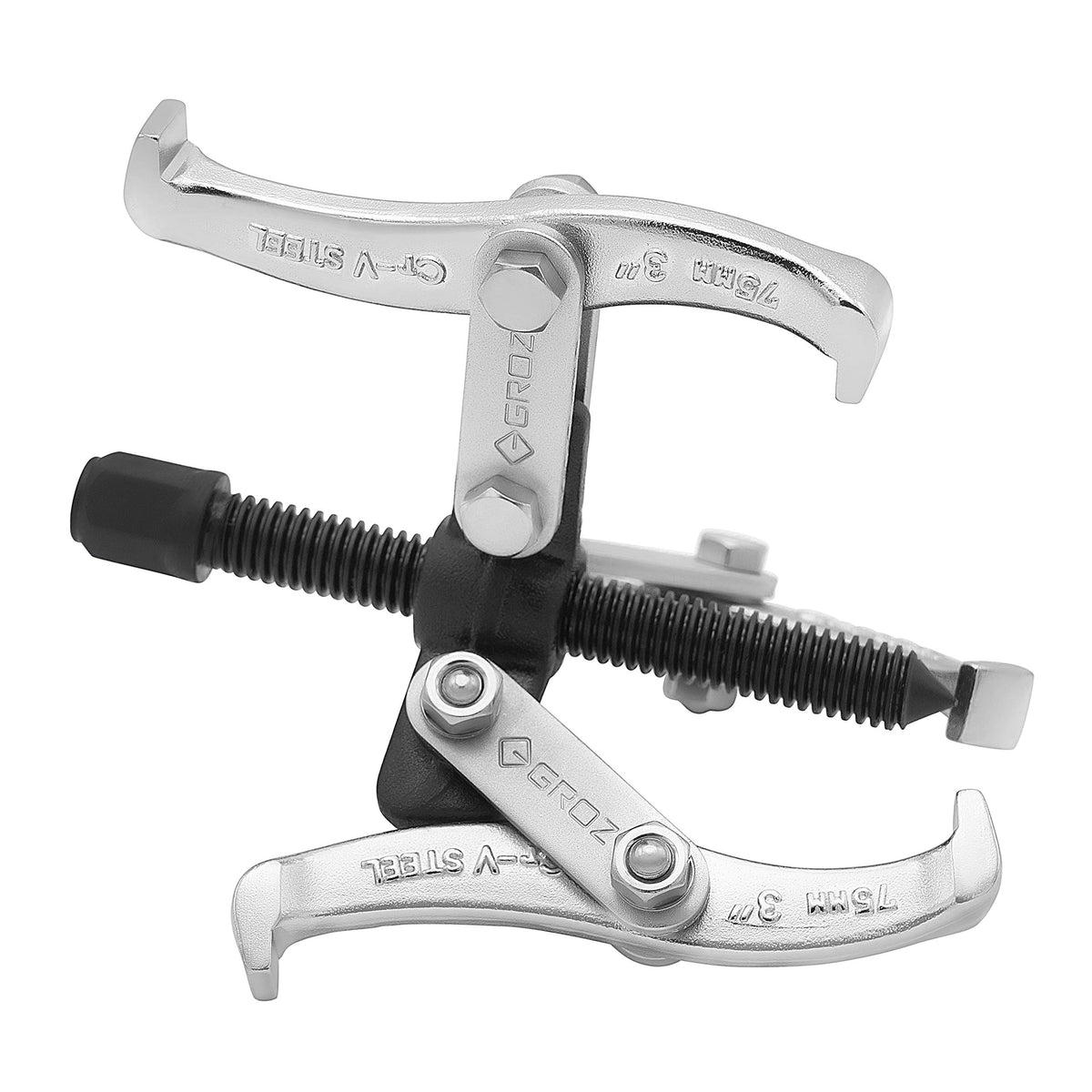 3-Jaw Gear Puller, 3 Inch Max Reach, 3-Ton Safe Working Load N31101