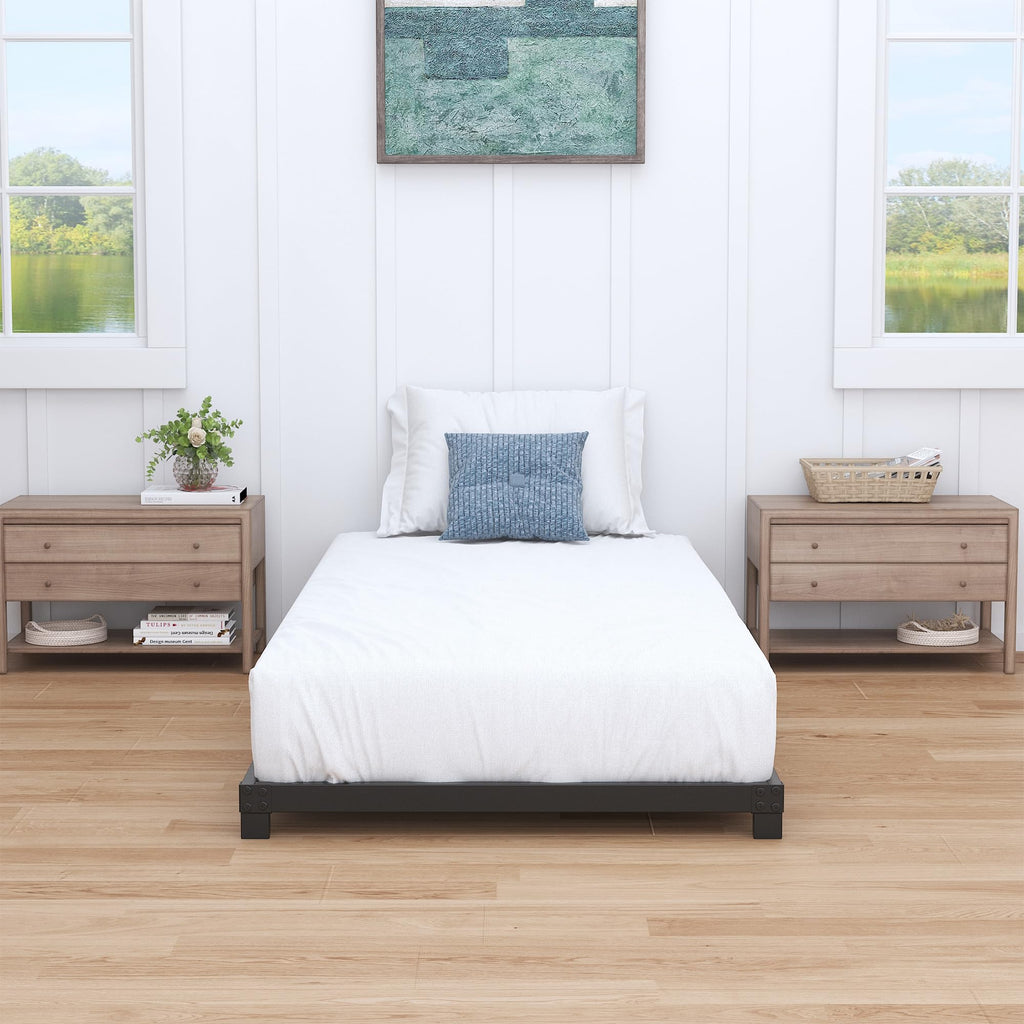 4 Inch Low Profile Twin Platform Bed Frame D76857