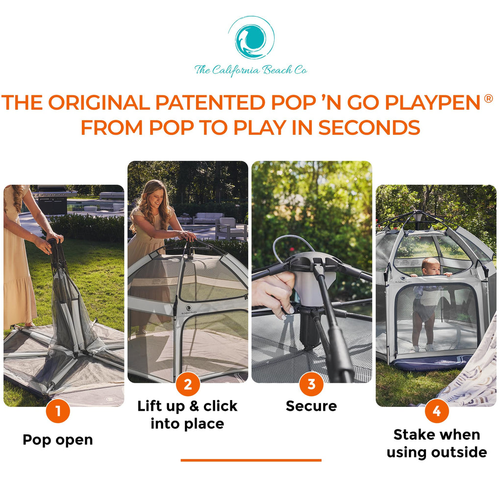 Portable Baby Playpen with Canopy N895812