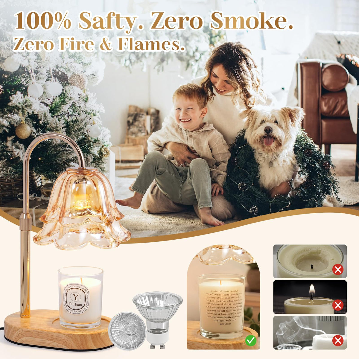 Candle Warmer Lamp with Timer E992791