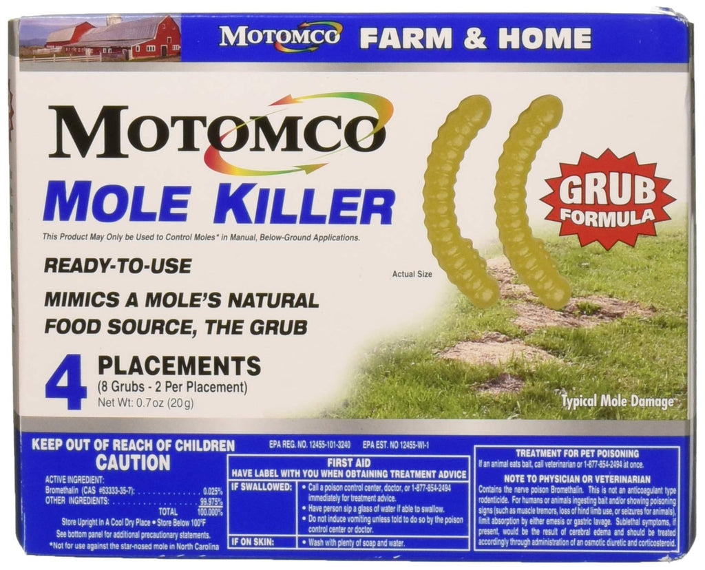 Mole Killer Grub Formula 8 Placements U9092