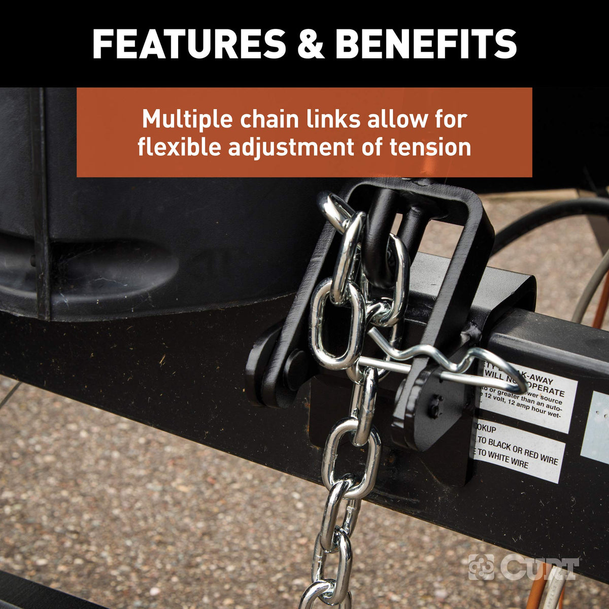 Replacement Weight Distribution Hitch Chain Kit E358