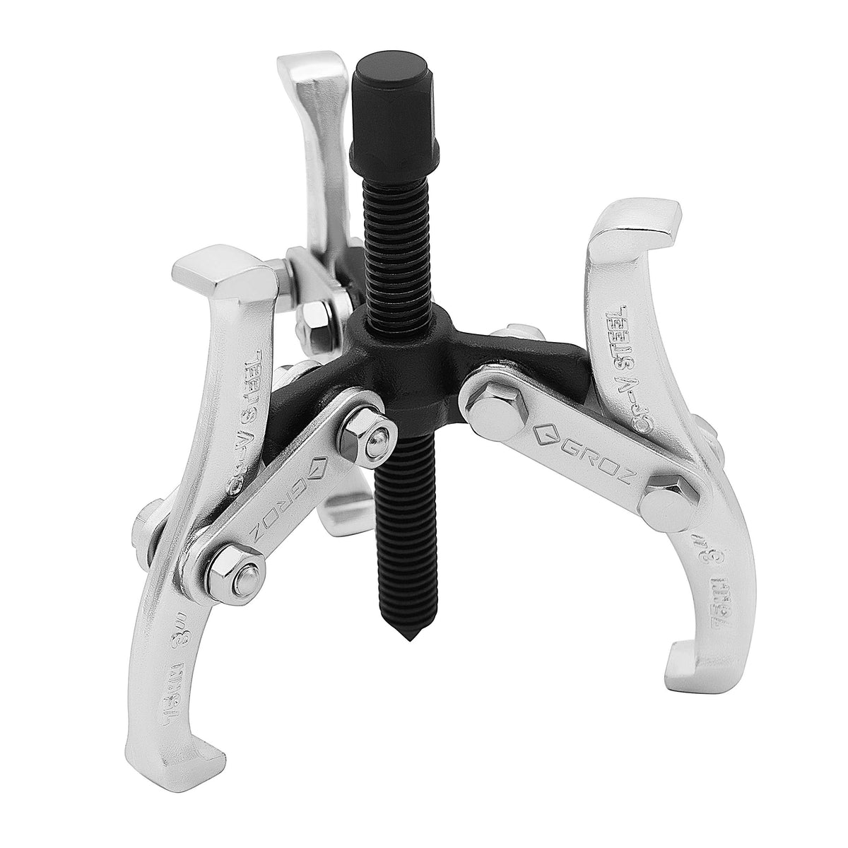 3-Jaw Gear Puller, 3 Inch Max Reach, 3-Ton Safe Working Load N31101