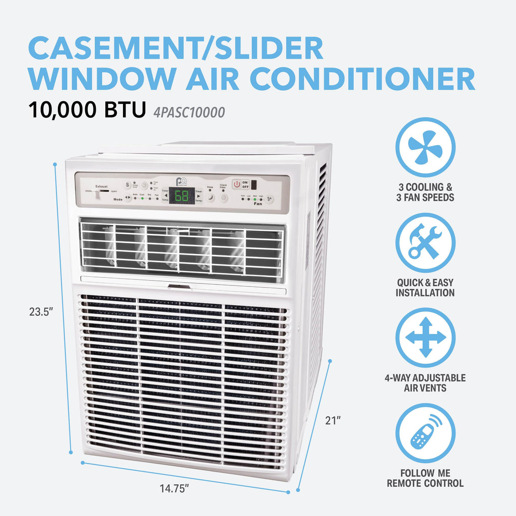 10,000 BTU Casement Window Air Conditioner V726