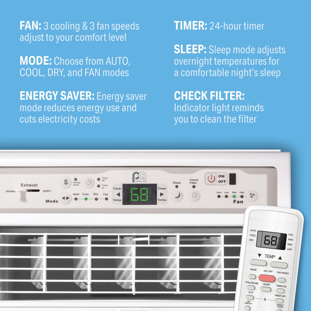 10,000 BTU Casement Window Air Conditioner V726