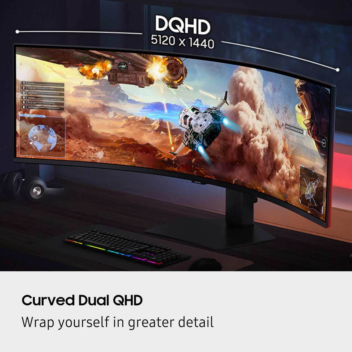 49-inch Curved Ultra-Wide Gaming Monitor G701