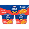 Triple Cheese Mac and Cheese 4 Microwaveable Cups M262246