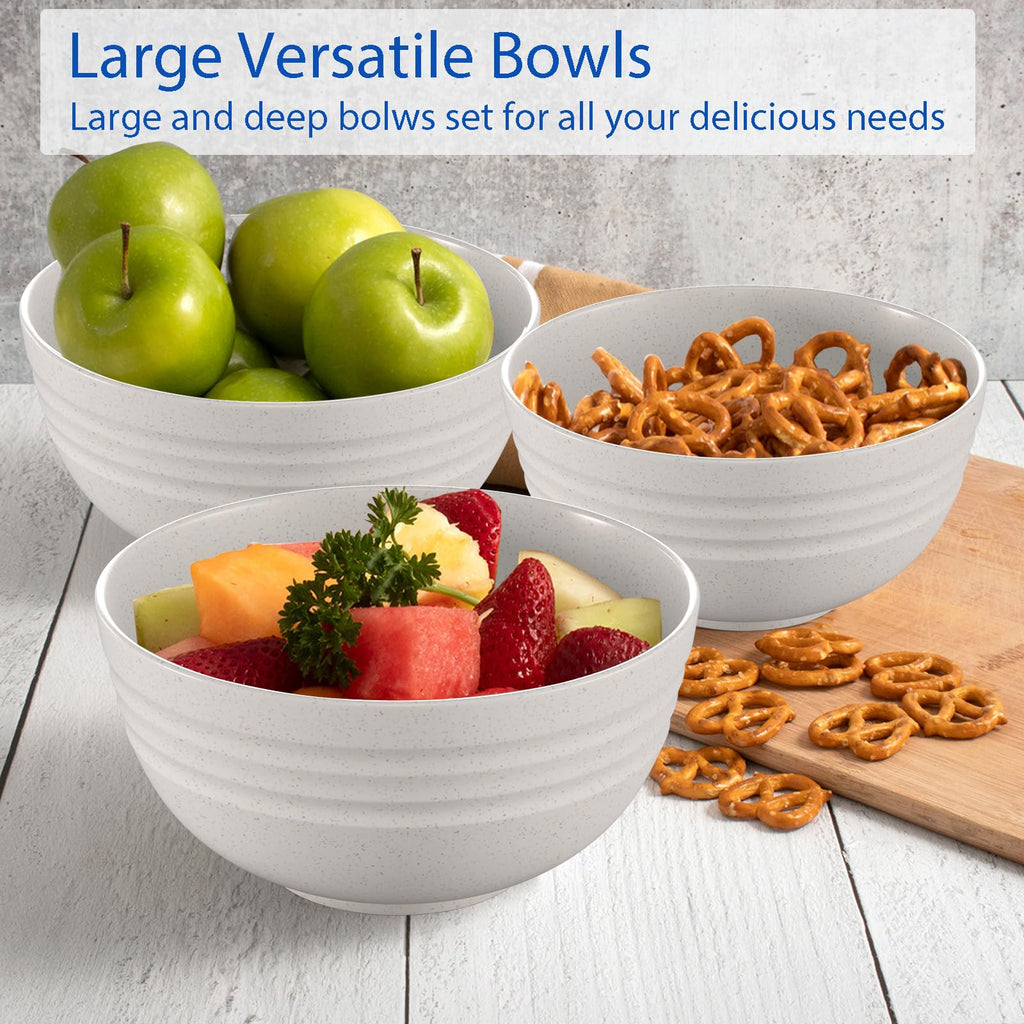 34 Oz BPA-Free Soup Bowls Set of 6 P2887