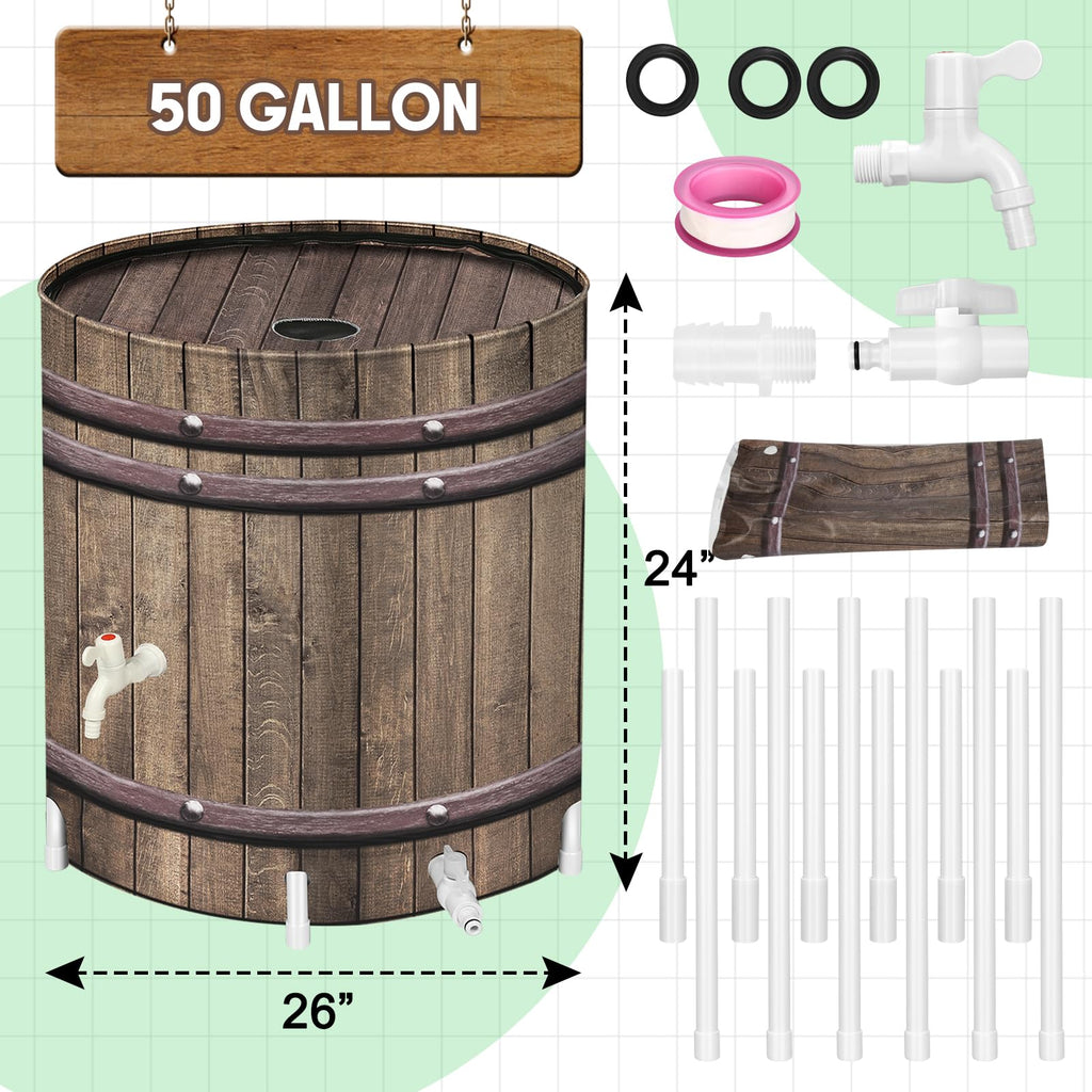 50 Gallon Collapsible Rain Barrel P41840