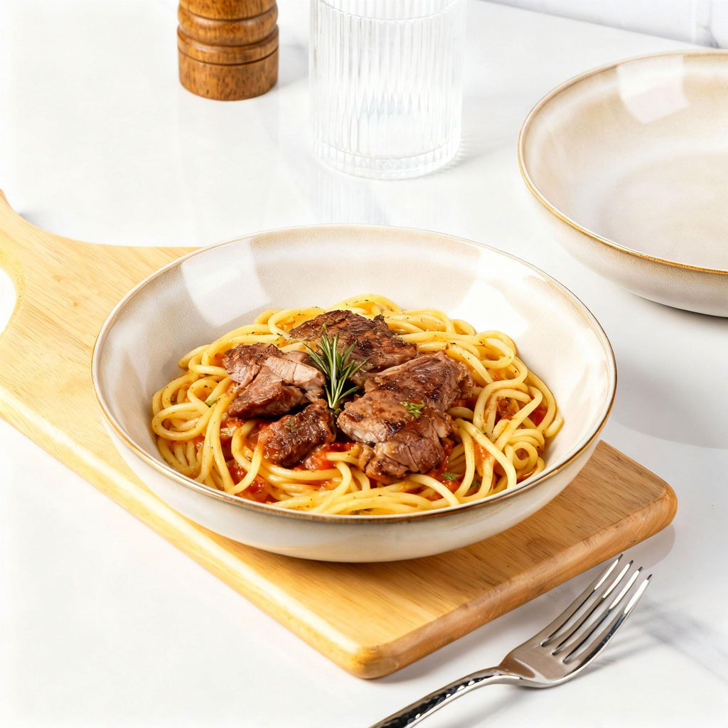 Ceramic Pasta Bowls Set of 4 P95419