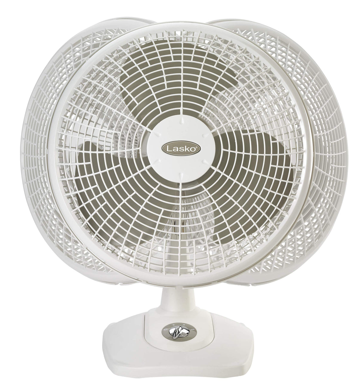 16" Oscillating Portable Table Fan with 3 Speeds, White V98796