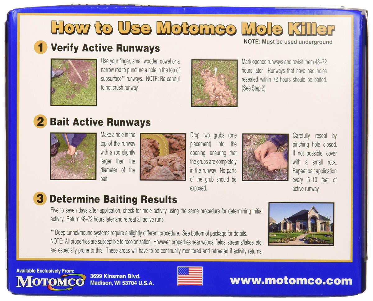Mole Killer Grub Formula 8 Placements U9092