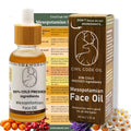 Organic Anti Aging Facial Oil with Sea Buckthorn, Jojoba, Squalane & Lavender 1oz U8693